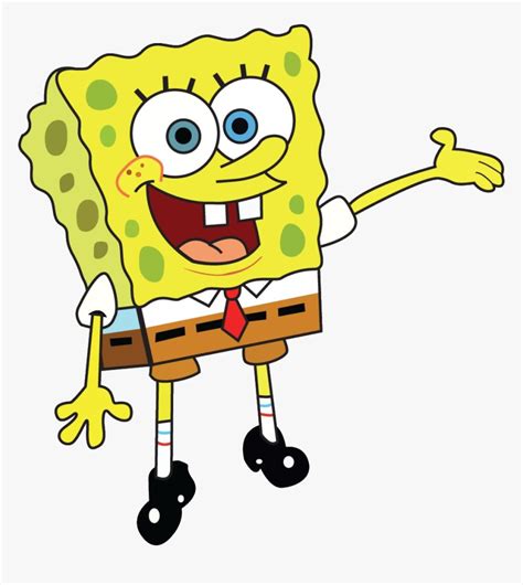 detail spongebob png hd koleksi nomer