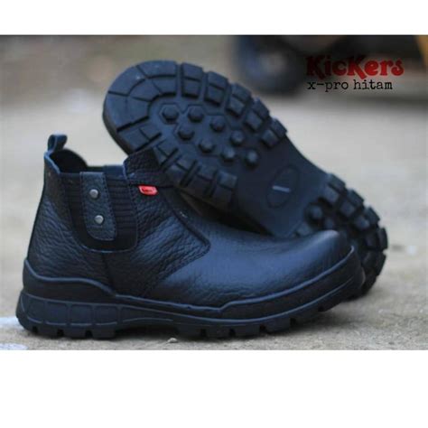 Jual Terkini D8MQM Sepatu Septi Saveti Safety Boot King Shoes SKN Ujung