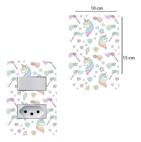 Adesivo De Interruptor Unicórnio Mod 6 MercadoLivre