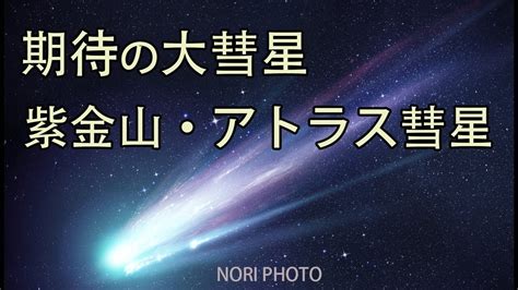 今度こそ！大彗星が来る！？ 最大ー5等級の予想、紫金山・アトラス彗星c2023 A3 Youtube