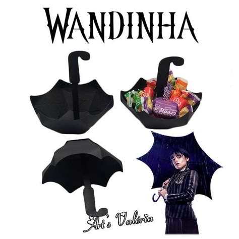 Enfeite De Mesa Wandinha Addans Produtos Personalizados No Elo