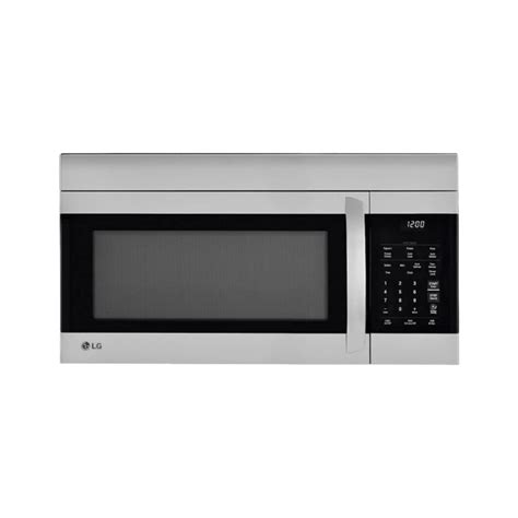 Lg Cuft Countertop Inverter Microwave W Black Stainless Steel