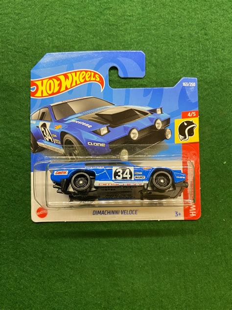 Hot Wheels Dimachinni Veloce Blue Hw Daredevils Mint On Etsy