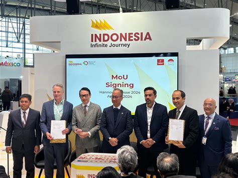 Indonesia Jalin Perjanjian Kerja Sama Industri Pada Hannover Messe