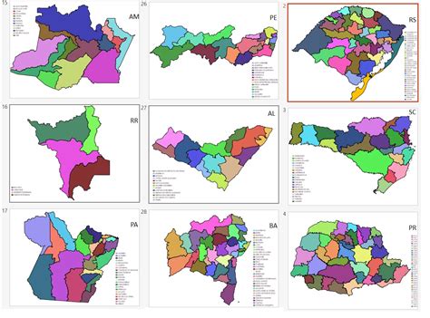 Microrregiões Brasileiras Um Slide Por Estado Pptx