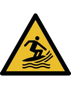 Pictogramme Zone De Pratique Du Surf Autres Dangers Pictogramme