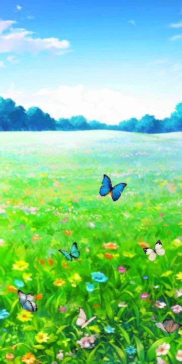 Butterfly garden wallpaper | Beautiful wallpapers backgrounds ...