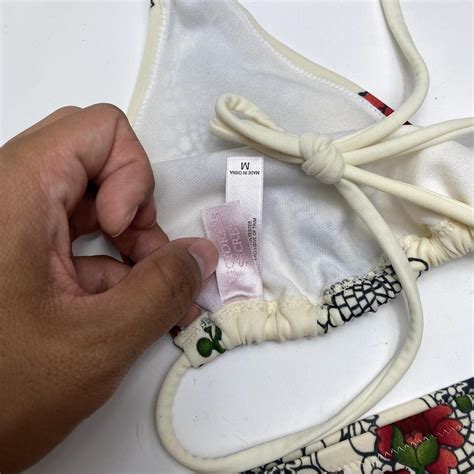 Y K Victorias Secret Bikini Set Size S Bottom M Depop