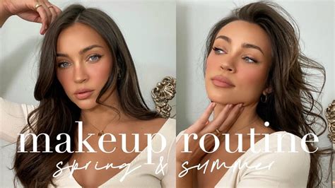 Sunkissed Makeup Routine For Spring And Summer No Foundation Youtube