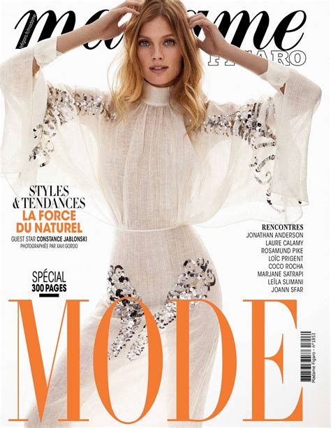 Constance Jablonski Sexy In Madame Figaro Magazine 12 Photos The