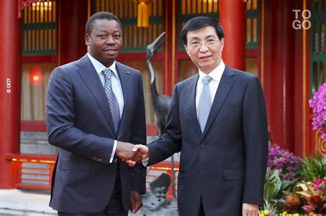 Senior Chinese Official Meets Faure Gnassingbe R Publique Togolaise