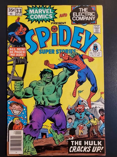 Spidey Super Stories 33 1978 VF 8 0 High Grade Sal Buscema Cover