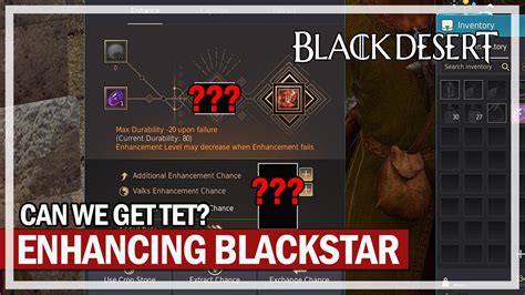 Enhancing Blackstar Awakening Weapon To Tet Black Desert Youtube