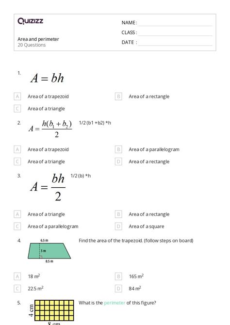 50 Multiplication And Area Models Worksheets For 8th Grade On Quizizz