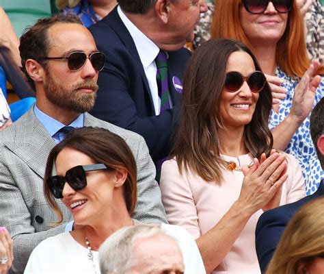 Pippa Middleton Wears All Pink Outfit To Wimbledon Pippa Middleton