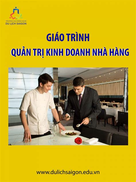 Giáo trình Quản trị kinh doanh Nhà hàng