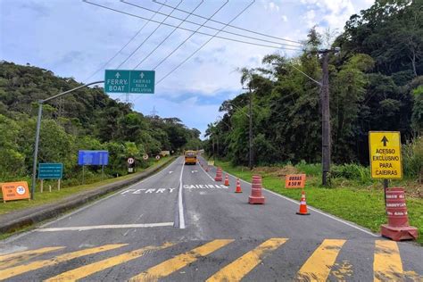 Ponte de Guaratuba acesso ao ferry boat tem alterações no trânsito e