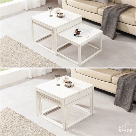 Jual Up Space Nest Table Meja Tamu Kotak Double Meja Nesting In