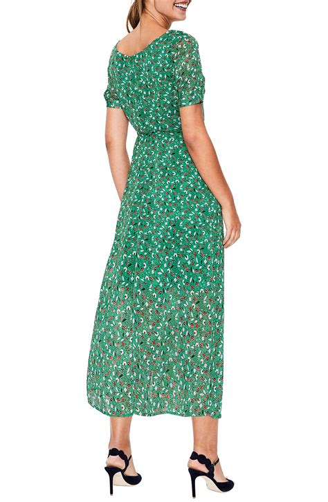 Boden Jane Midi Dress In Green Lyst