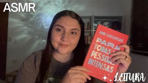 Asmr Arrepiando Sua Cabe A Lendo P Ginas De Um Livro Sussurros