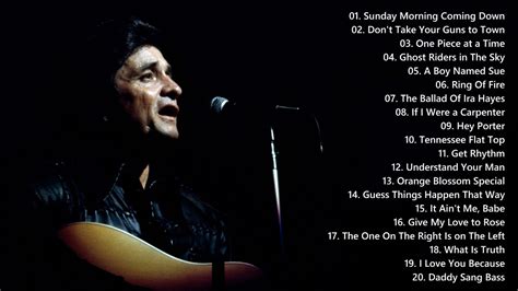 Best Songs Of Johnny Cash Johnny Cash Greatest Hits Youtube