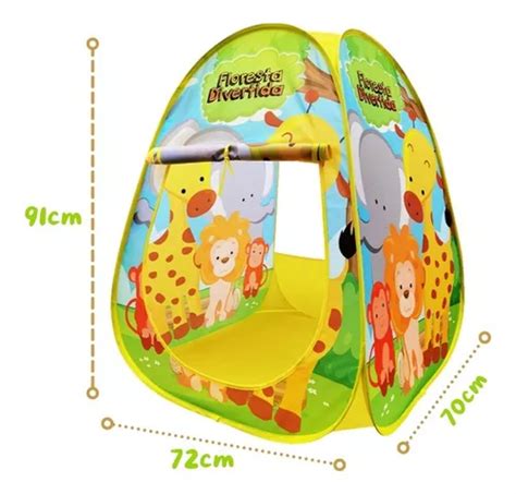 Carpa para niños DM Toys Cabana Barraca Infantil Menina Menino con