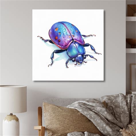 Gracie Oaks Cheerful Ladybugs III - Animals Print on Metal | Wayfair