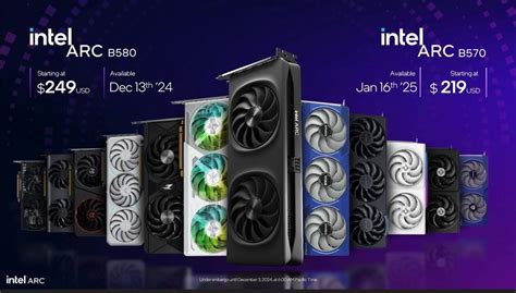 Intel Announces Next-Gen B580 and B570 Graphic Cards for Budget ...