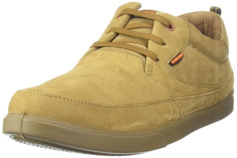 Buy Woodland Men S Camel Leather Casual Shoe Uk Eu Ogcc