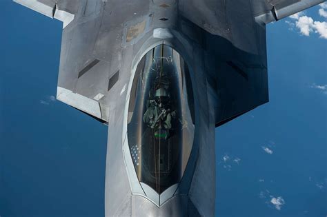 A Us Air Force F 22 Raptor Pilot From The 95th Fighter Nara And Dvids