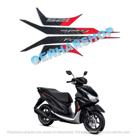 Jual Stiker Striping Lis Les Body Motor Yamaha Freego Full