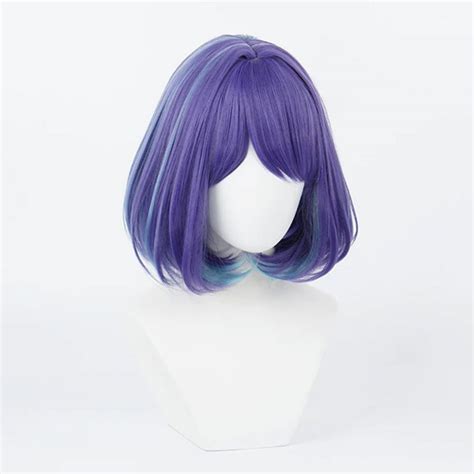 Oshi No Ko Anime Akane Kurokawa Blue Cosplay Wig Gcosplay