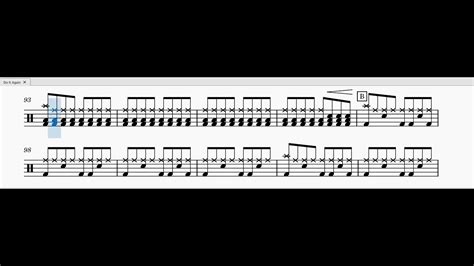 Do It Again Drum Sheet Music Tutorial Youtube