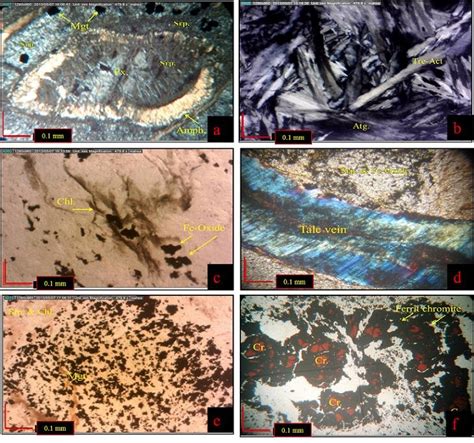 A Photomicrograph Of Amphibole Rimming Pyroxene With Corona Texture