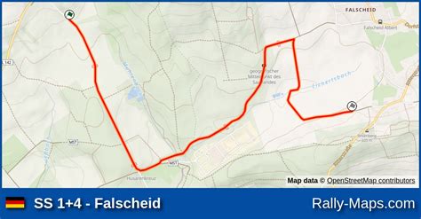 SS 1 4 Falscheid Stage Map Litermont Rallye 2022 Rally Maps