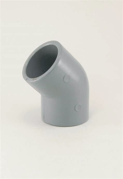 Sch 80 Grey Cpvc Elbow 45 S Schedule 80 Fittings Cpvc Schedule 40