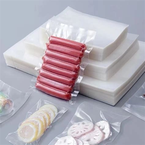 Three Side Seal Bag Heat Seal Nylon Pe Fresh Frozen Meat Transparent