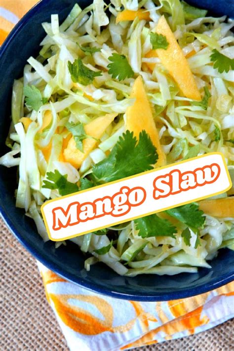 Mango Slaw Recipe Girl