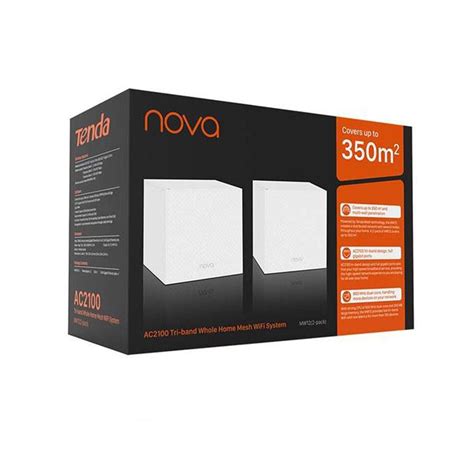 Tenda Nova Mw Ac Gigabit Tri Band Whole Home Mesh Wifi Router