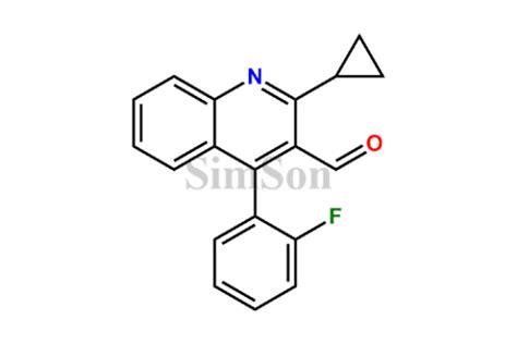 Cyclopropyl Fluorophenyl Quinoline Carbaldehyde Cas No