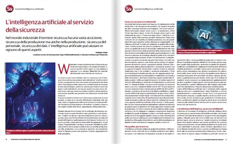 Lintelligenza Artificiale Al Servizio Della Sicurezza Automazione Plus