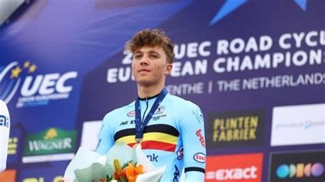 Euro De Cyclisme Le Belge Sente Sentjens D Croche Le Bronze Dans Le