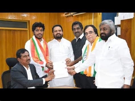 Shri Sagar Khandre Filed His Nomination Bidar Eshawar Khandre