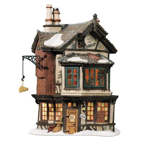 Department 56 Dickens Village Ebenezer Scrooge S House Fitzula S T Shop