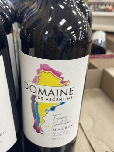 Domaine De Argentine Terroir Selection Malbec Vivino US