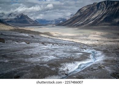 Tongue Tupermit Glacier Akshayuk Pass Auyuittuq Stock Photo 2257486007 ...