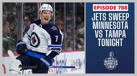 Winnipeg Jets Sweep Minnesota Wild Play Vs Tampa Bay Tonight Ryan