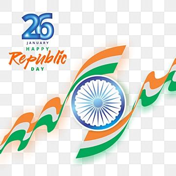 26th January Indian Flag Design A For Republic Day, 26th January ...