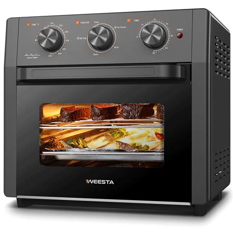 Weesta Air Fryer Toaster Oven 20 Quart Convection Roaster With Broiler