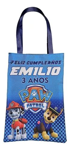 40 Bolsitas Paw Patrol 5 Cumpleaños Fiesta Infantil Meses sin interés